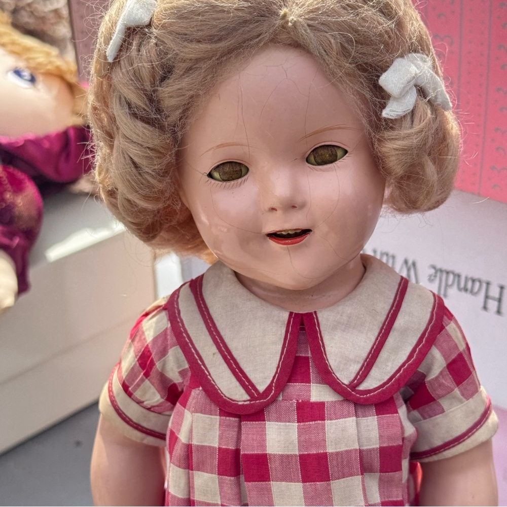 Vintage Shirley Temple composite doll